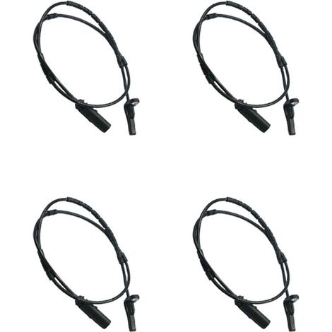 Cuatro sensores de velocidad ABS para las ruedas traseras (izquierda/derecha) aplicables a los modelos 34526791225, 34526884421, 320I, 335I, 435I y 440I. (1/3)