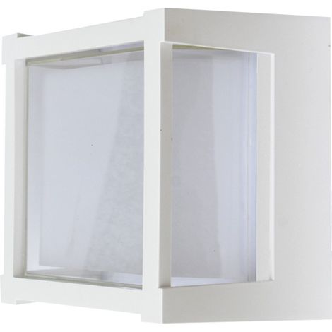 Plafonnier LED extérieur 15W blanc aluminium IP65 - Mantra Creek (1/3)