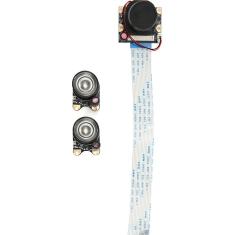 Module caméra de vidéosurveillance 5MP IRCUT 175° sans pilote avec vision nocturne pour Raspberry Pi (1/5)