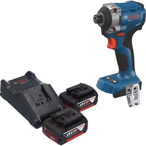 Avvitatore a impatto a batteria Bosch GDR 18V-215 Professional 18 V 215 Nm 1/4" Brushless + 2 batterie da 5,0 Ah + caricabatterie
