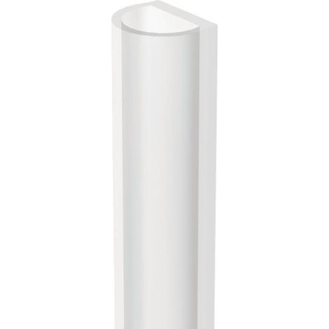 Slid'Up By Mantion – Joint demi-lune adhésif translucide 6 mm – Pour espaces confinés – Longueur 3 m – Largeur 6 mm – Fixation efficace (1/2)