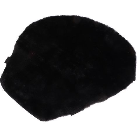 Coussin de selle de moto moelleux et thermorégulateur, taille universelle, coussin de selle en peluche (1/5)