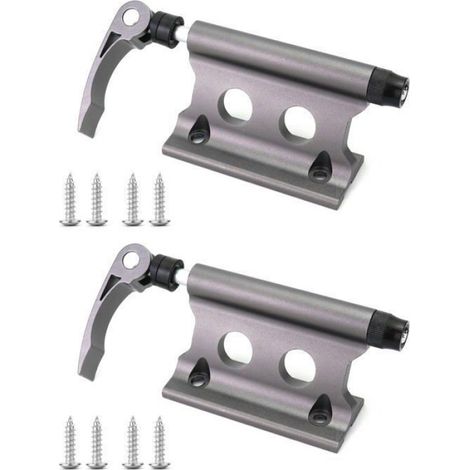 2 Supports Fourche Vélo Alliage Aluminium - Dégagement Rapide - Camion/SUV/Remorque (1/5)