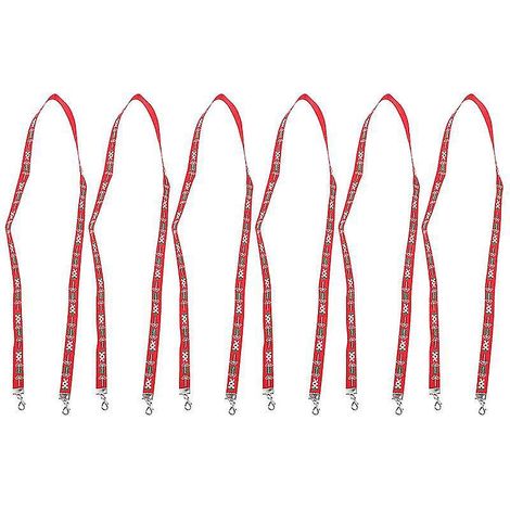 6 Stück Anti-Verlust-Masken-Lanyard