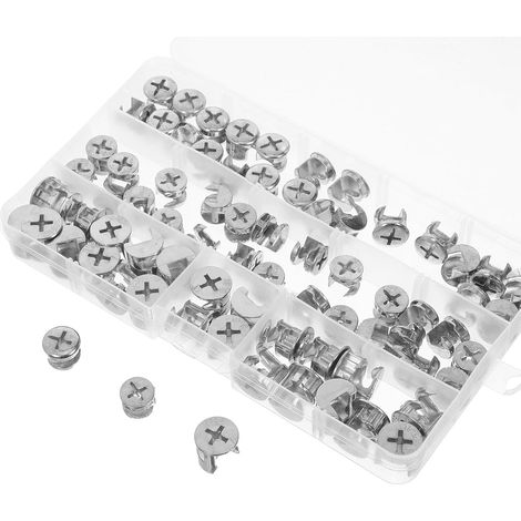 teiliges Set aus Zinklegierungs Möbelverbindern exzentrische