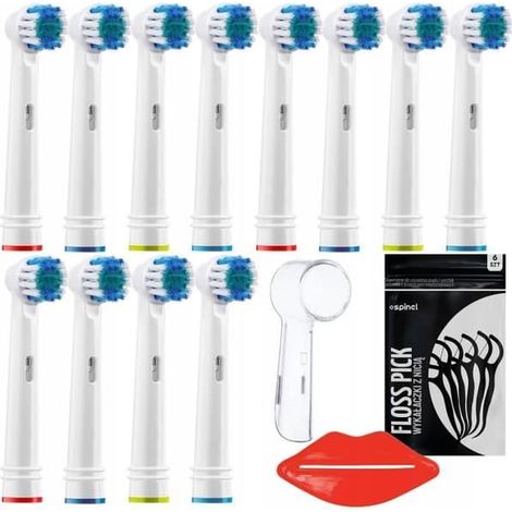 Têtes de brosse à dents - Oral-B - Precision Clean SB-17A - Compatibles avec les têtes de brosse à dents électriques rotatives