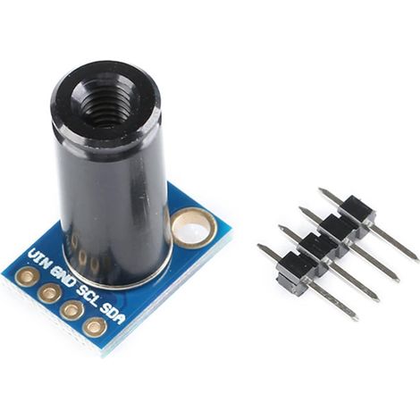 Module de Température Infrarouge MLX90614-DCI, Module de Capteur de Température Infrarouge Électronique Bricolage PCB Composants électroniques Surveillance de La Température de 50 cm à 1m Distance (1/5)