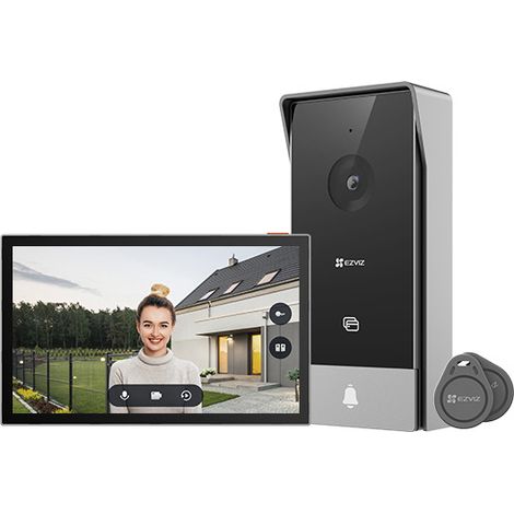 EZVIZ HP5 Video-Zugangssystem 17,8 cm (7") Schwarz, Silber