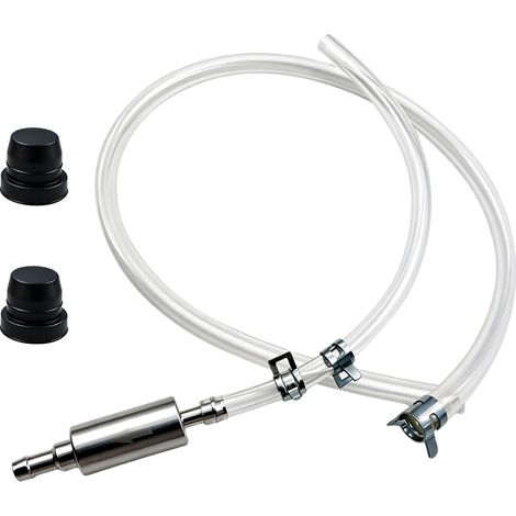 Kit de Purge de Frein avec Valve Anti-Retour pour Moto Voiture  Embrayage Frein Purge Tuyau, Tuyau Transparent Renforcé 45 cm et Accessoires, Outil de Purge de Tube de Clapet pour Moto (1/5)