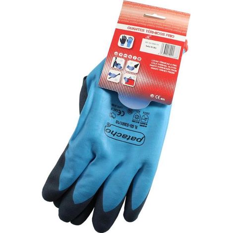 PATACHO guante doble capa latex afelpado apto frio ext. t-10 (1/2)