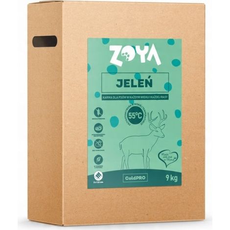 ZOYA COLDPRO Hirsch Trockenfutter für Hunde 9kg (1/2)
