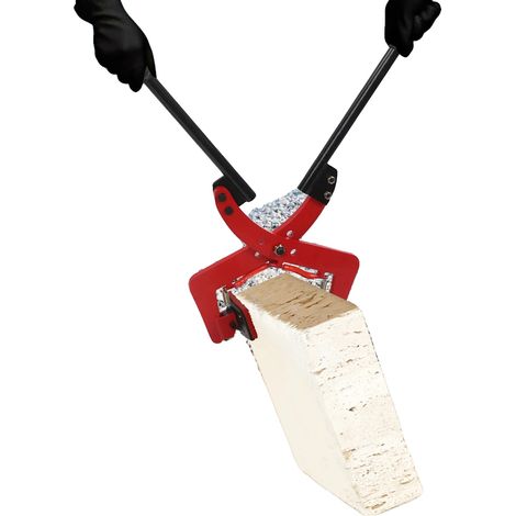 Pince de levage de dalle, capacité de charge de 280 kg, longueur de 45,5 cm, largeur de serrage réglable de 3,15 à 11,81 pouces, matériau en acier Q355, poignées doubles antidérapantes (1/5)