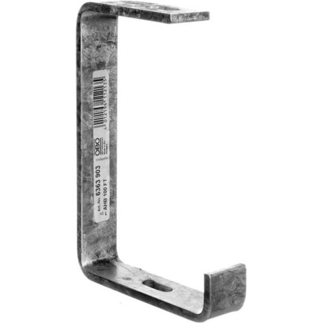 Soporte de techo para canales de 100 mm AHB 100 FT 6363903