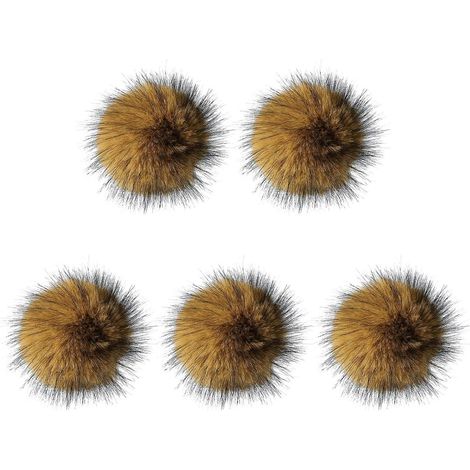 Fourrure Balle Chat Jouet - Faux Fourrure de lapin et Lavable - pour Intérieur Chatons Chasse Instincts