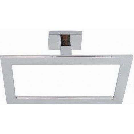 Cleafe - Anello Porta Asciugamano Moderno Fissaggio A Parete Accessorio Bagno Cubo 87216 - (1/2)