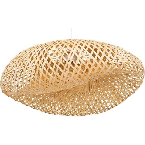 Lampe Suspension en Bambou "Beddy" 36cm Naturel (1/3)