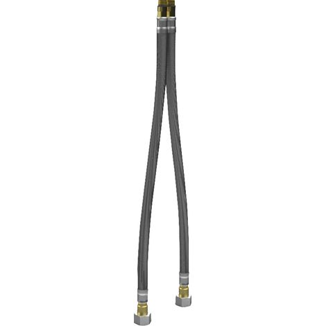 Delabie Flexible PEX-Schläuche M11x1 L.370, 2 Stück (1/2)