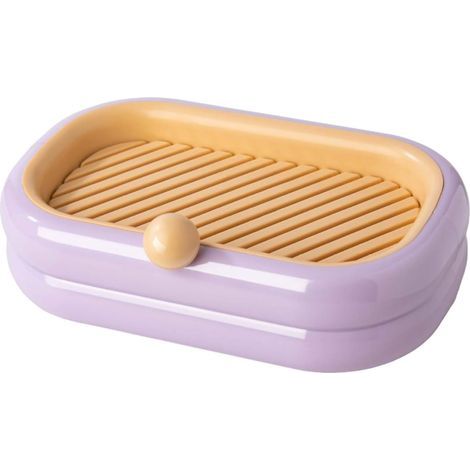 Double Layer Soap Box for School Travel Bathroom Bathroom Accessories