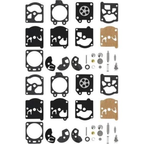 Kit Réparation du Carburateur Joint Membrane Compatible avec Walbro K10-WAT WA & WT Séries Stihl Hus-qvarna Poulan McCulloch Echo,Lot de 2 (1/4)