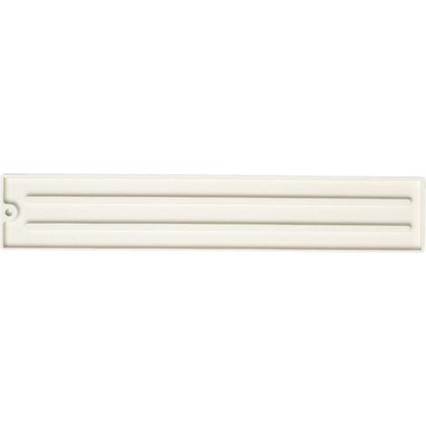 Support de couvercle de pot en silicone beige, tapis de rangement antidérapant résistant à la chaleur, organisateur pour casseroles 45×8 cm (1/5)