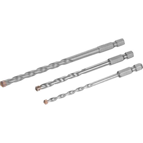 Stanley - set di trapani per muratura da 3 pezzi STA53053-XJ