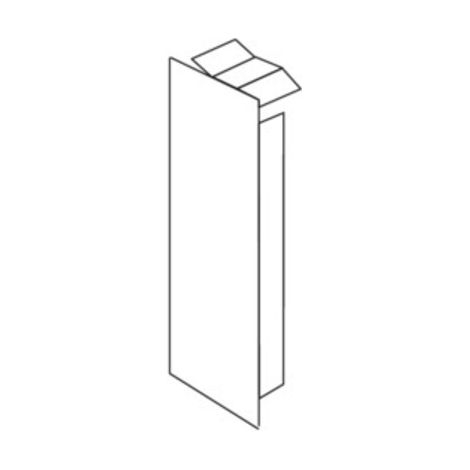 Tehalit Endstück halogenfrei 30x45mm verkehrsweiß LF300456 vws