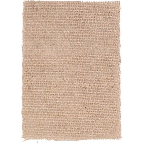 Lot de 5 sets de table en lin et jute, style vintage, pour tasses à thé, naturels et résistants. (1/5)