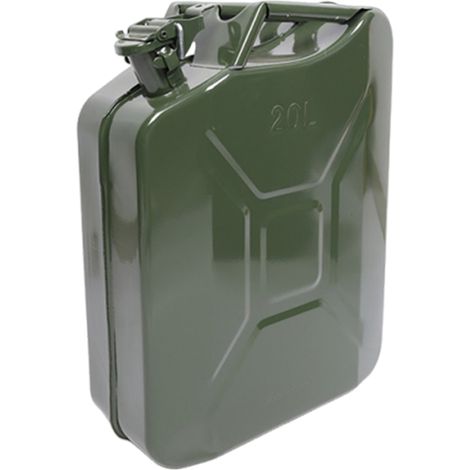 Bidon Carburant 20L - Réservoir Essence Robuste Avec Bouchon Étanche - Pour Voyage Et Stockage - 1 Pièce (1/5)