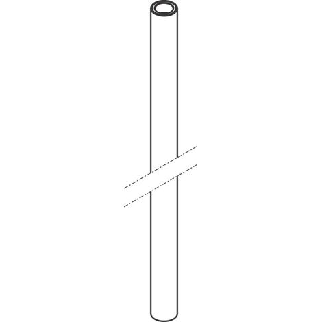 Tube de douche Vernis Showerpipe, 945mm noir mat