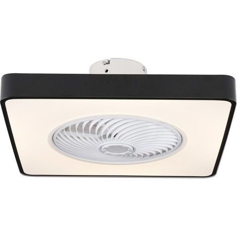 Ventilateur sur pied LED Monic 40 W – design moderne, silencieux et réglable en hauteur – idéal pour salon ou chambre (1/5)