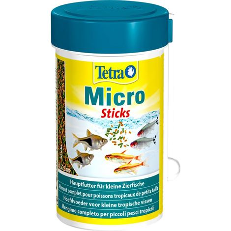 TETRA MICRO STICKS 100 ML 45 G PER PESCI ACQUARIO (1/2)