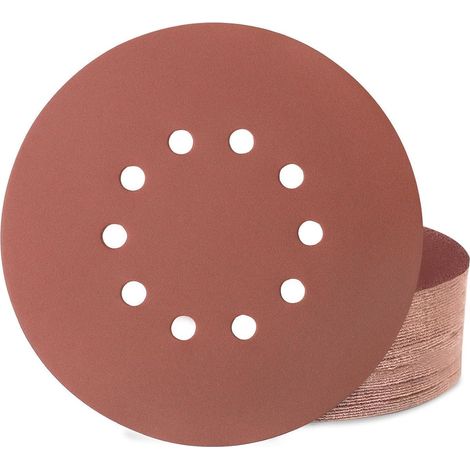 Schleifpapier 225mm Klett 10 Loch 320 Körnung 40 Stück (1/5)