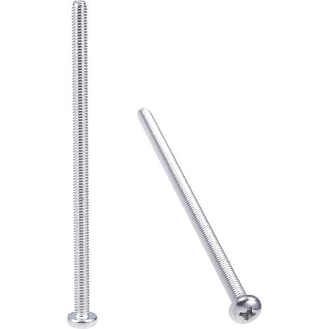 Vis métaux cylindrique cruciforme Tête croix Vis fixation boulon 10Pcs (1/5)