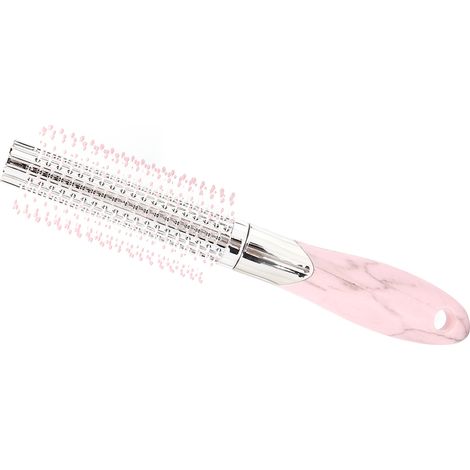 Tragbare professionelle Haarglättungsbürste zum Glätten und Locken (1/5)
