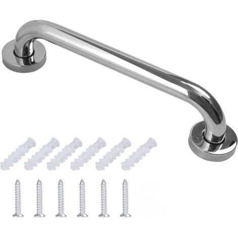 Rampes en acier inoxydable salle de bain baignoire poignée toilette toilette pour personnes âgées 50 cm (1/3)