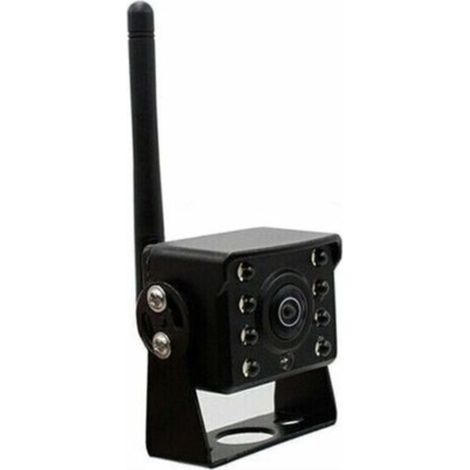 Camera De Recul Sans Fil Wifi Pour Voiture Camion Bus 12V 36V Automobile Led Camera De Recul Hd A Vision Nocturne Inversee, Ip67 Moniteur De Recul Sans Fil Etanche,Noir
