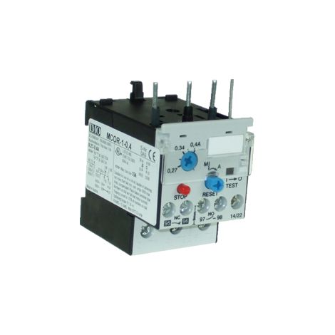 Relais de surcharge thermique 0.6 à 0.9 A MCOR-1-0.9
