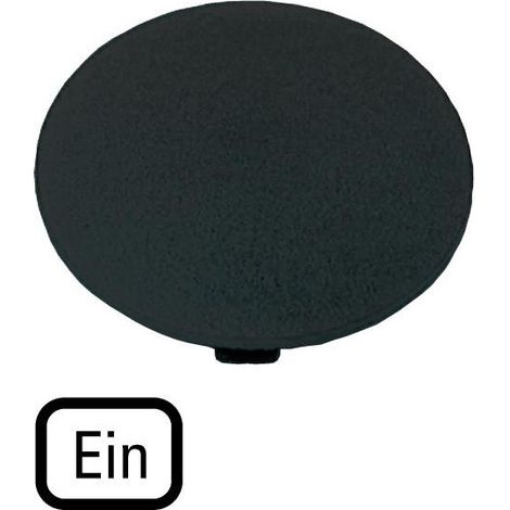 Étiquette bouton ' coup de poing ' noir EIN EATON M22-XDP-S-D6