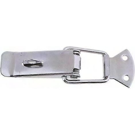 Verrou de cadenas en acier inoxydable robuste pour portes de bateaux et camping-cars, loqueteau de sécurité avec fermeture à clé, matériel marin résistant, quincaillerie extérieure durable, 1 pièce. (1/5)