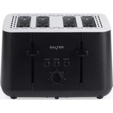 Tostadora Salter EK5565MBLKFVDE Kuro de 4 rebanadas
