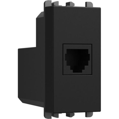 Presa telefonica urmet lybra nero - 27411.n