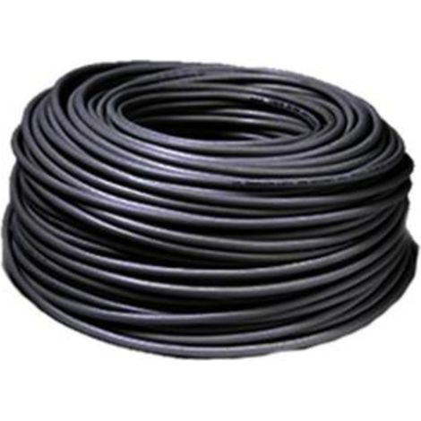 CAVO ELETTRICO H05VV-F SEZ 3X1,00 MM NERO- 100,0 metri