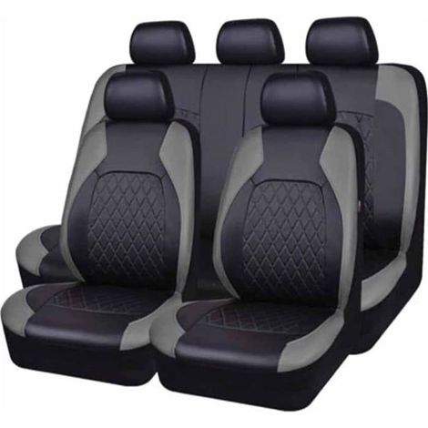 Housses de sièges avant et arrière en cuir pour Peugeot 106, 205, 206SW, 206CC, 207, 207CC, 207SW et 208. (1/5)