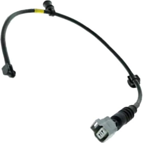 1 color: Black Material: ABS Car front axle left brake sensor Brake pad wear. (1/4)