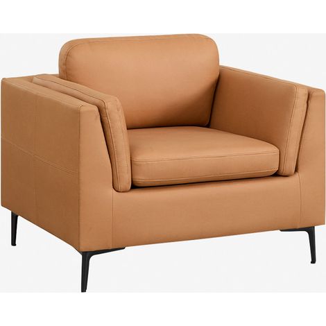 Sillón en polipiel Soren SKLUM       Camel      