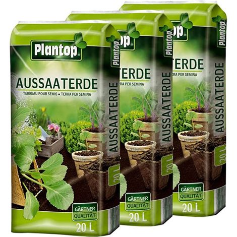 PLANTOP Aussaaterde, 3 x 20 Ltr (60 Ltr) (1/2)