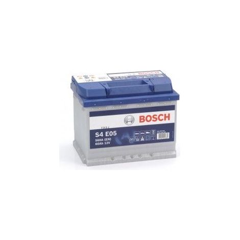 Batería de Coche Bosch 60Ah 560A EN S4E05 borne +  dcha