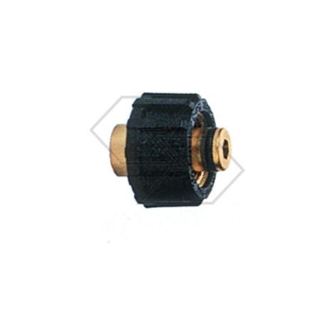 Enchufe rápido fijo para hidrolimpiadora M22x1,5 - F dos piezas largo