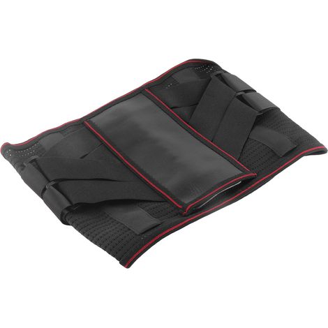 Ceinture Lombaire Auto-Chauffante Respirante, Corset Ergonomique de Soutien Lombaire pour Hommes et Femmes, Compression Dos Noir M (1/5)