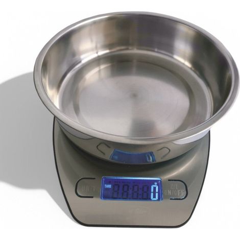 Bilancia digitale in acciaio inox con display capacità 5 Kg (1/2)
